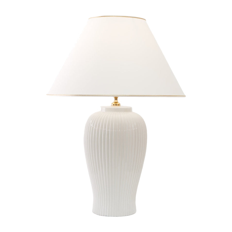Lunatre Nobile bianco Schirm Empire – Ø 50 cm