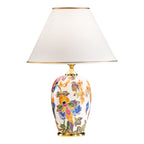 Damasco Ø 30 cm – handgefertigte Tischlampe aus Italien #size:30cm