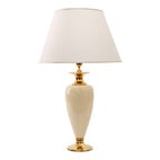 Lunatre Estetica – handgefertigte Tischlampe aus Italien #shade:beige