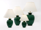 Lunatre Palazzo Verde (Grün), Lampenschirm Beige #color:verde #shade:beige