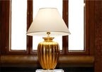 Lunatre Palazzo Oro Lucido (Gold Glänzend), Lampenschirm Beige #color:oro-lucido #shade:beige