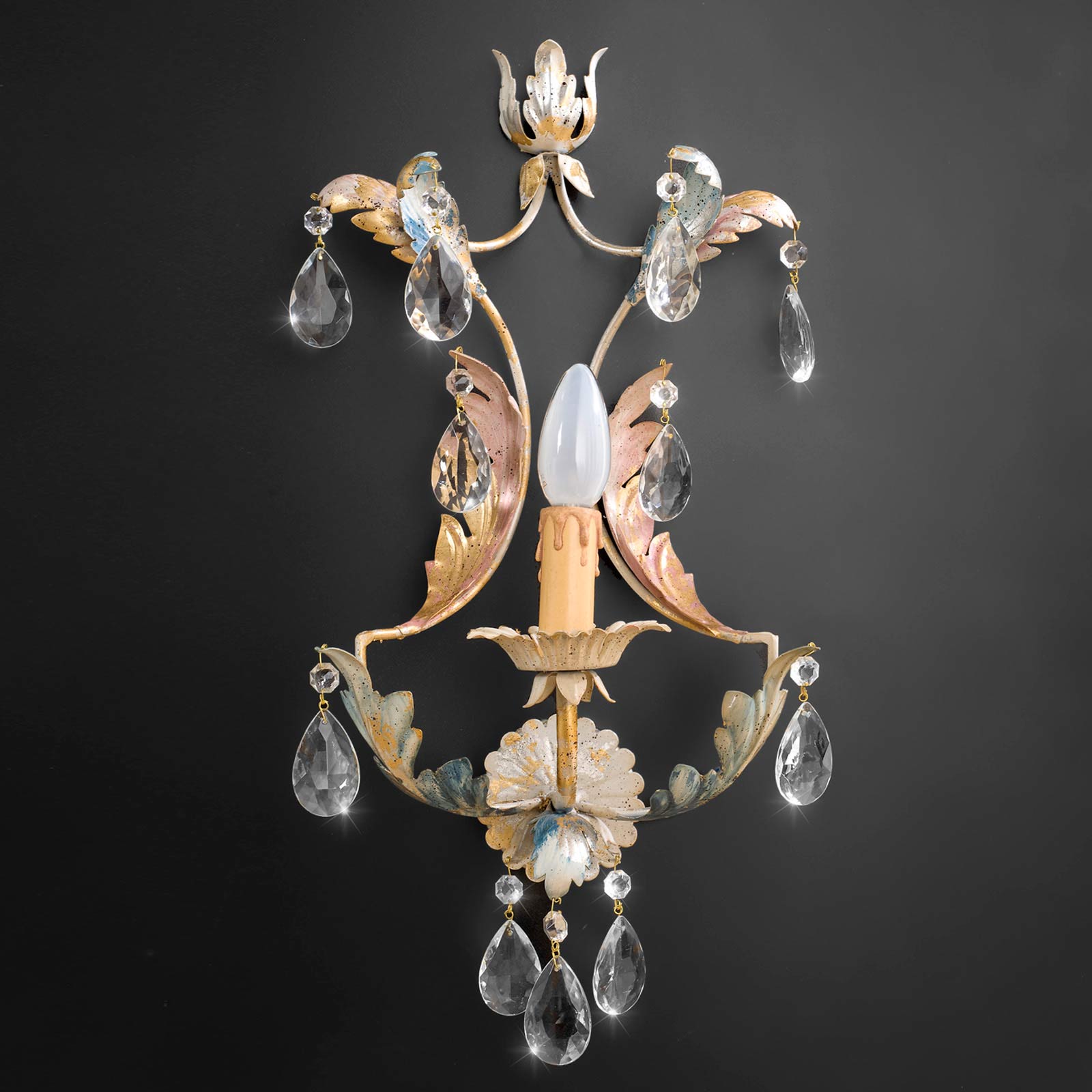Lunatre Art. 3333/10 S Bis – Pendelleuchte, Florentiner Handwerkskunst