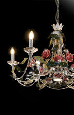 Lunatre Art. 5659/6+1 – Pendelleuchte, Florentiner Handwerkskunst