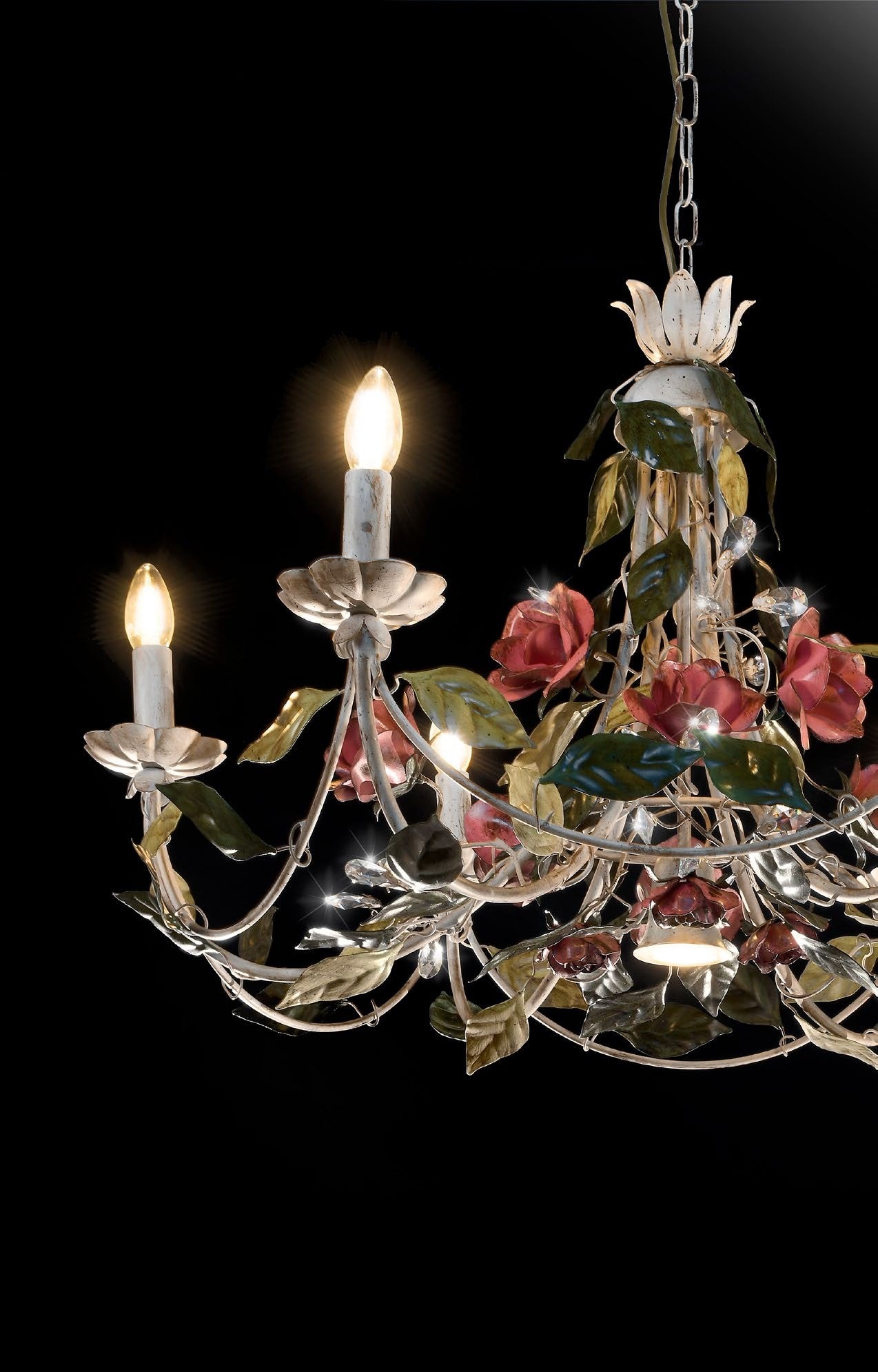 Lunatre Art. 5659/6+1 – Pendelleuchte, Florentiner Handwerkskunst
