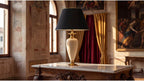 Lunatre Estetica – handgefertigte Tischlampe aus Italien #shade:schwarz