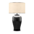 Lunatre Nobile Platino, Freisteller, Schirm Trommel Beige – handgefertigte Tischlampe aus Italien #shade:beige #form:trommel