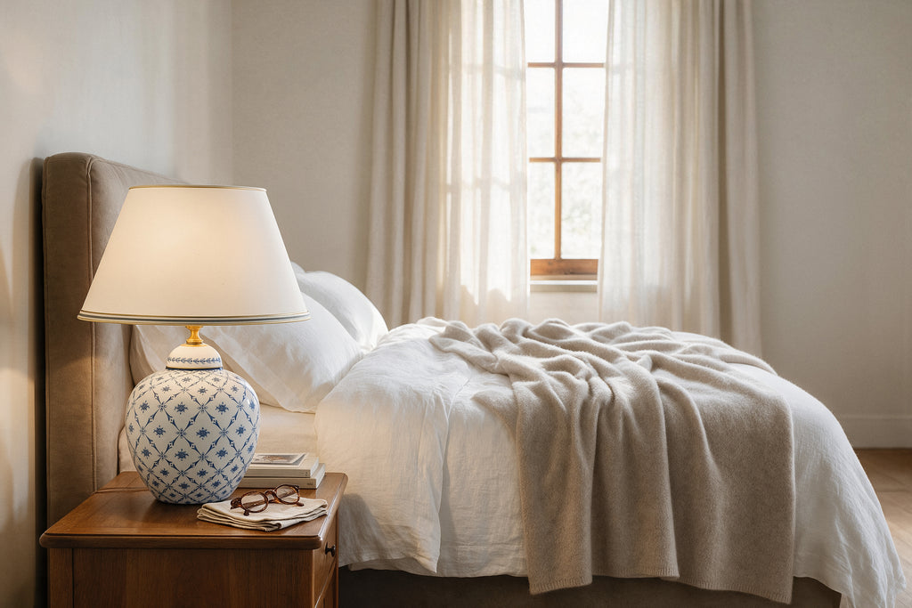 Rombi Fiori im eleganten Schlafzimmer #all:1
