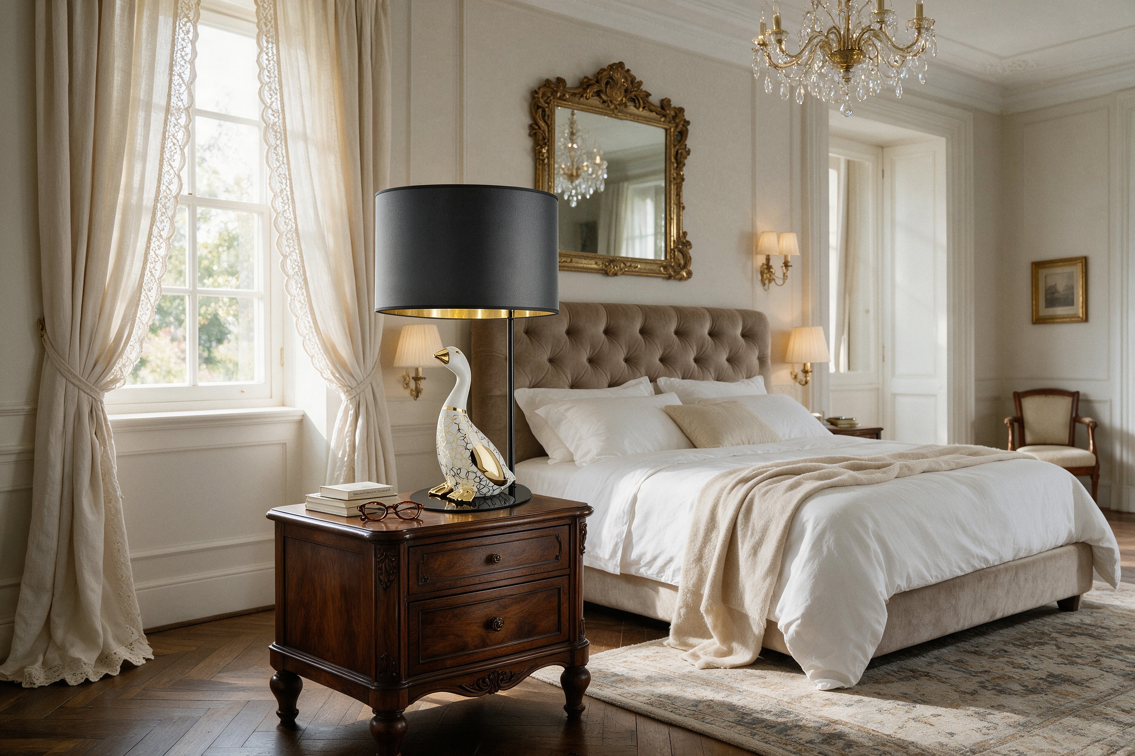 Animals 7002 im eleganten Schlafzimmer #all:1