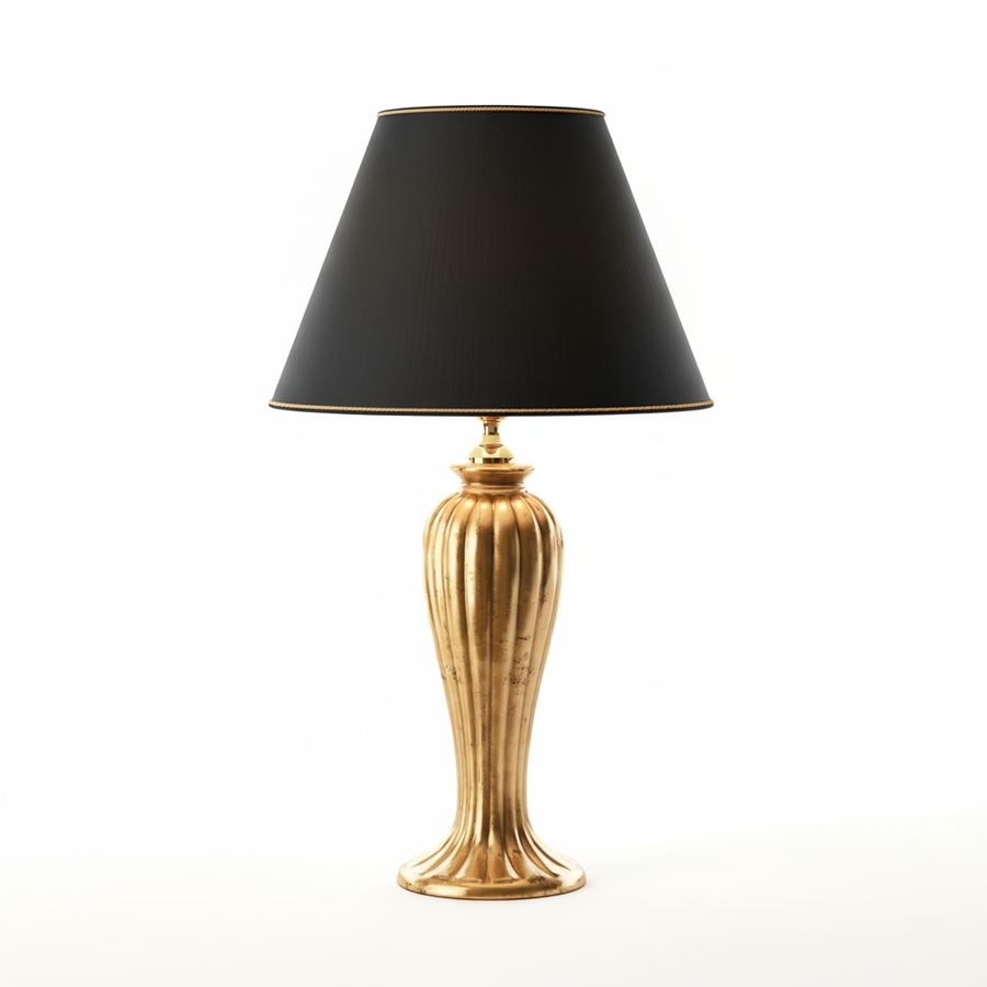 Lunatre Eleganza – schwarzer Lampenschirm