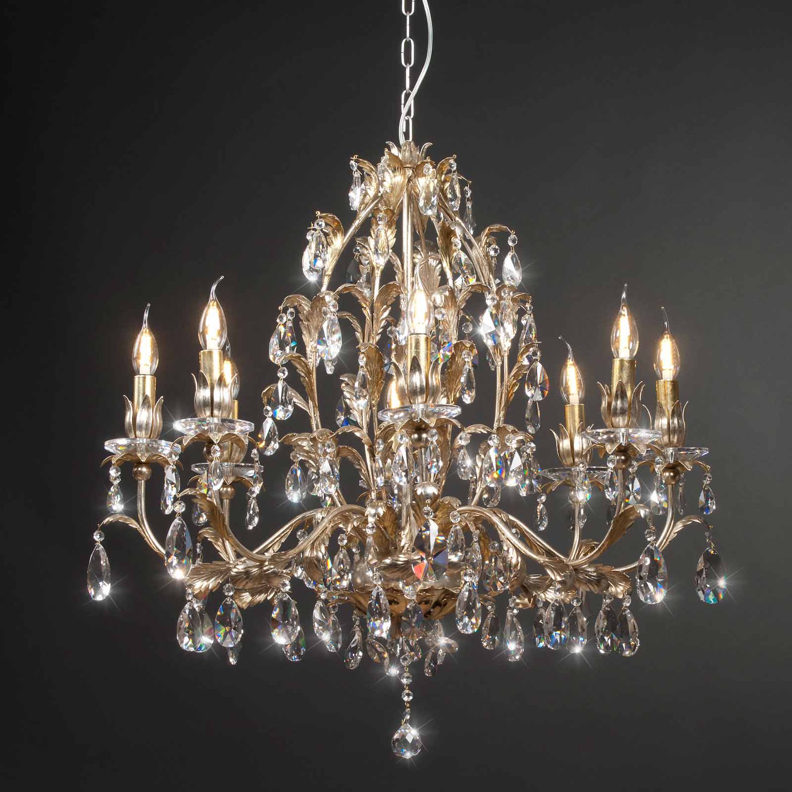 Lunatre Art. 239/8 K – Pendelleuchte, Florentiner Handwerkskunst